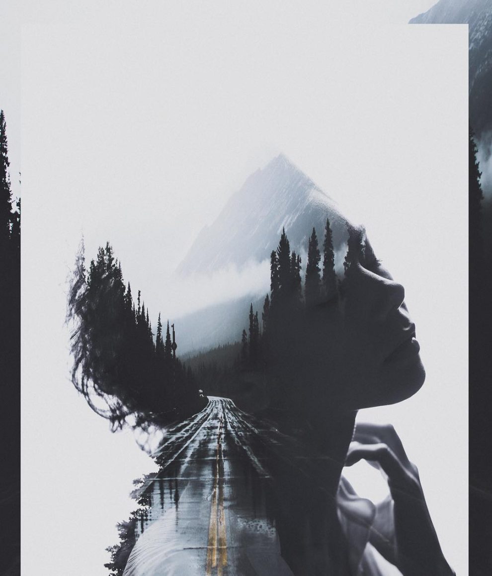 Artist Erkin Demir Creates Superb Surreal Double Exposure Portraits ...