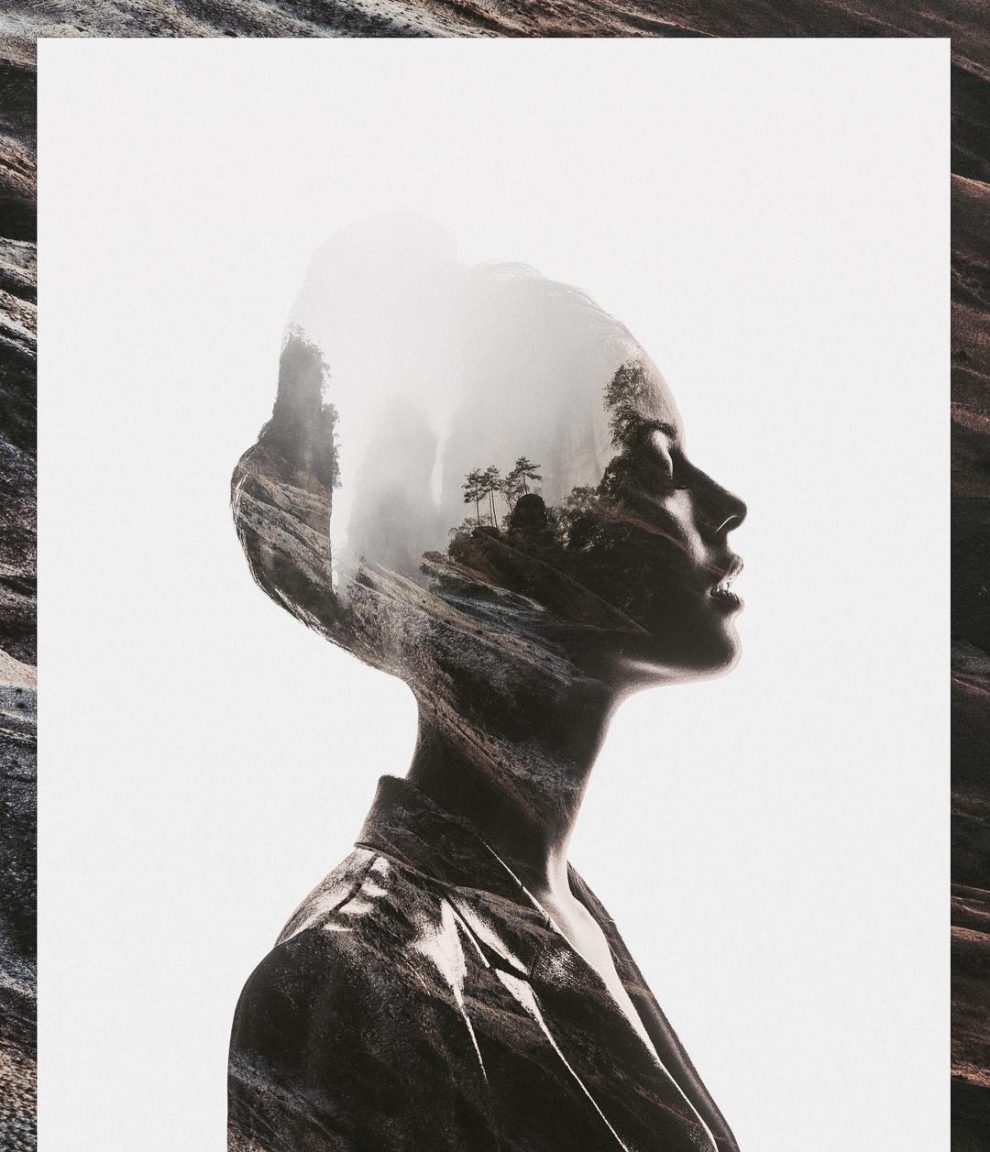 Artist Erkin Demir Creates Superb Surreal Double Exposure Portraits ...