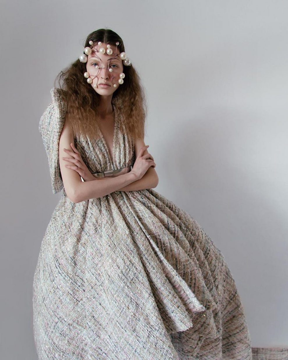 Russian Artist Nastya Pilepchuk Creates Otherworldly Fashion Masks ...