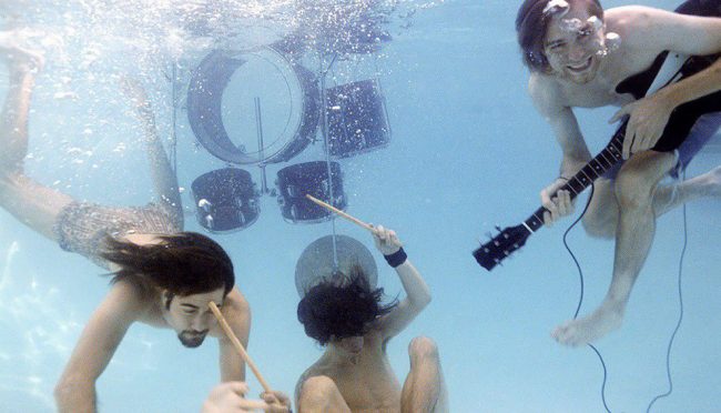 “Float Around”: Photos From Nirvana’s Underwater “Nevermind” Shoot ...