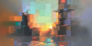 Artist Creates Modern Landscapes In His Unique Abstract Style