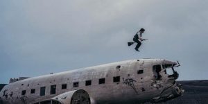 Japanese Harry Potter Flies Around The World's Most Iconic Landmarks On A Broomstick
