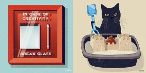 Artist Highlights The Problems Of Our Society Through Haunting Illustrations