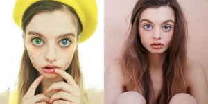 Meet Maria Oz – The Girl With Amazingly Big Eyes