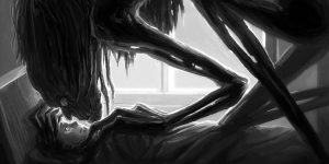 The Horror Of Sleep Paralysis Hallucinations Revealed In 46 Dark Drawings