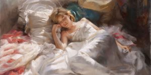 Spanish Artist Converts Intimate Moments Of Gorgeous Women Into Pastel Paintings