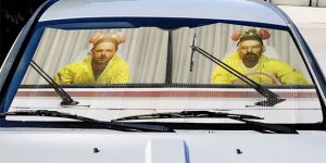 Finally, A Decent Breaking Bad Walter White And Jessie Pinkman Car Sunshade