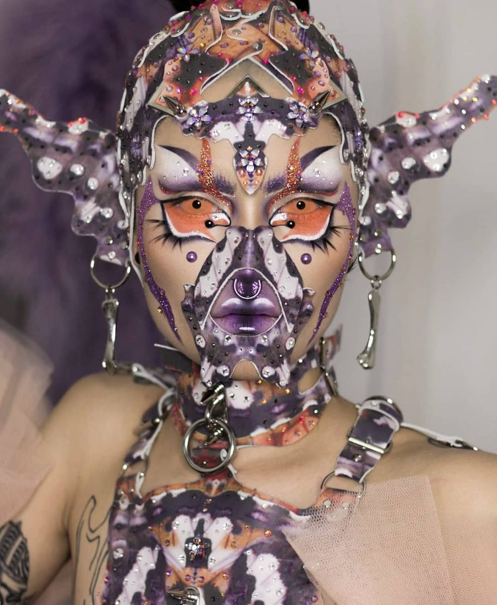 Meet Hungry, The Queen Of Distorted And Surreal Makeup » Design You Trust