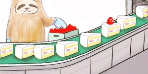 Funny Illustrations About Sloths And Their Daily Life Struggles By Japanese Artist Keigo
