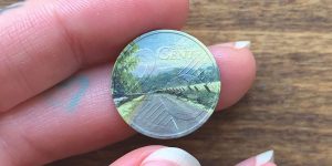 This Artist Creates Tiny Oil Paintings On Pennies
