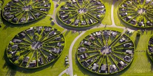 Photographer Henry Do Captures Breathtaking Aerial Images Of The Circular Community In Denmark
