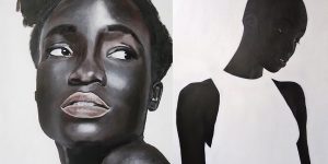 Tanzanian Painter Creates Striking Portraits Of Women