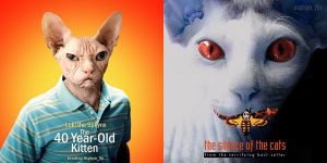 This Artist Photoshops Sphynx Cats Into Movie Posters, And It's Very Funny