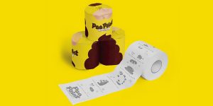 Become A Poop Art Picasso Japan’s PooPaint Toilet Paper