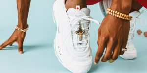 Nike Sneakers That Are Filled With Holy Water And Blessed By A Priest Sell Out Just Minutes After The 'Jesus Shoes' Were Released