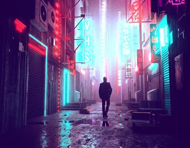 Running In The Night: The Superb ’80s Cyberpunk Artworks By Daniele ...