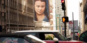 Mural Of Teen Climate Activist Greta Thunberg Is Being Painted In San Francisco