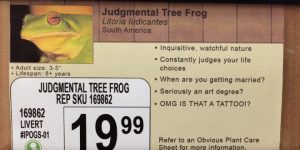 Prankster Replaces Pet Names With New Labels In Local Pet Store