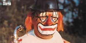 Vintage Album Covers Featuring Frightening Clowns