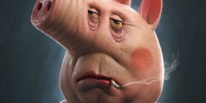 Realistic And Scary 3D Versions Of Childhood Movie Characters And Various Objects By Brazilian Artist