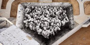 A Street Artist Creates Giant Mural In A Maximum Security Prison In California