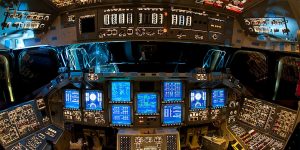 These Rare Photos Capture The Flight Deck Of The Space Shuttle Endeavour, Fully Powered For One Of The Final Times