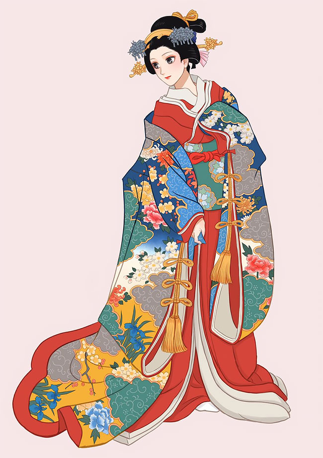 Artist Celebrates Japanese Art And Culture With Strong And Beautiful ...