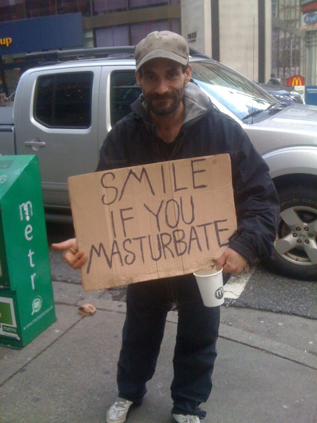 Funny Homeless Signs That May Actually Work » Design You Trust — Design ...