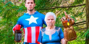 93-Year-Old Grandma & Her Grandson Dress-Up In Ridiculous Outfits, And It’s Brilliant