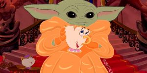 Heres What Baby Yoda Would Look Like As All The Disney Princesses