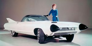 1959 Cadillac Cyclone Concept, An Indication Of The United States Obsession With Jet Design And Aerodynamics