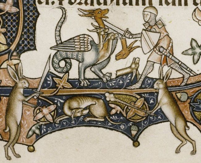 Why So Many Medieval Manuscripts Depict Violent Rabbits? » Design You ...