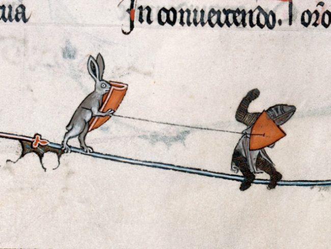 Why So Many Medieval Manuscripts Depict Violent Rabbits? » Design You ...