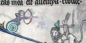Why So Many Medieval Manuscripts Depict Violent Rabbits?