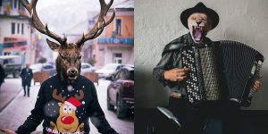 This Artist Blends Human Bodies And Animal Faces Together