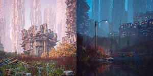 Mathew Borrett’s Imagined Dystopian Cityscapes Are Both Unnerving And Whimsical