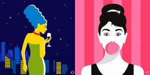 Artist Redesignes Celebrities, Cartoon And Comic Characters To Look More “Serious”