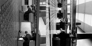 Stunning Interior Views Of The Central Social Institution In Prague, Czechoslovakia, 1937