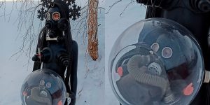 Russian Artist Created Family Protective Suits After The News About Children With Congenital Cancer