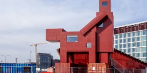 Domestikator: This Stunning Sculpture Looks Like Two Buildings Having Sex