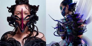 The Superb Bizarre AR Artworks By Nikita Replyanski, A Technological Artist And Cyber Fashion Designer