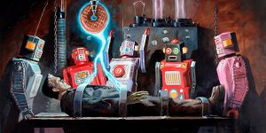 Robots And Donuts: The Amazing Retro-Futuristic Art Of Eric Joyner