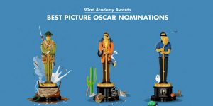 Artist Recreates Best Picture Nominees As Oscars 2020 Statues