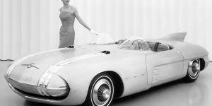 Pictures Of The Pontiac Club De Mer, The Jet Age-Inspired Concept Car Which Was Built In 1956