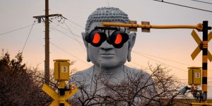 Nearby Train Crossing Gives Aichi’s Daibutsu The Title Of Most Stylish Great Buddha In Japan