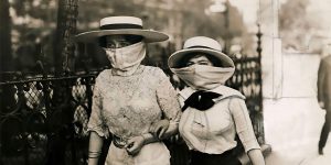 Vintage Photos Of People Wearing Masks During The 1918 Influenza Pandemic, One Of The Deadliest Natural Disasters In Human History