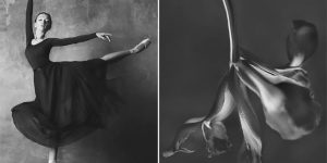 Ballerina And Flowers A Photo Series About The Resemblance Of The Two Elegances