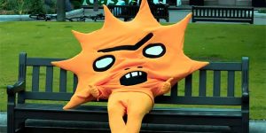 This Soccer Team's Angry-Faced Mascot Will Haunt Your Every Waking Moment