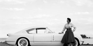 Wonderful Photos Of 1954 Chevrolet Corvair, Which Was Touted As A New Aerodynamic Design