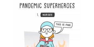 Artist Illustrates 7 Types Of Superheroes Of This Pandemic And We All Can Be At Least One Of Them